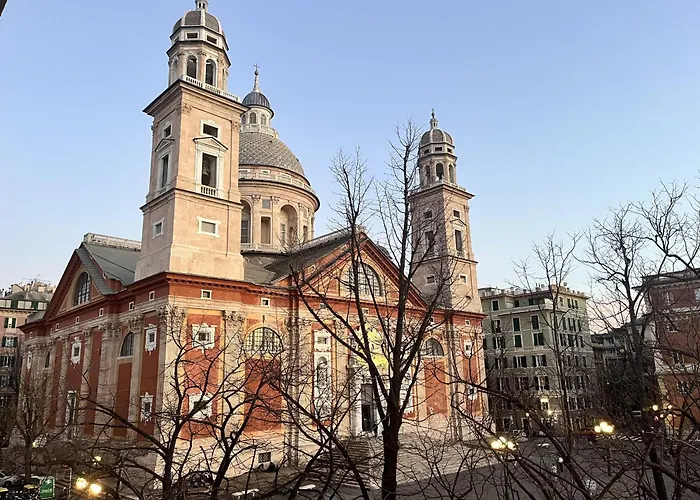 Luxury Basilica View 19 - Free Private Parking ジェノヴァ